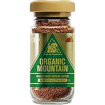 Amazon | オーガニックマウンテン 有機インスタントコーヒー・フリーズ ...
